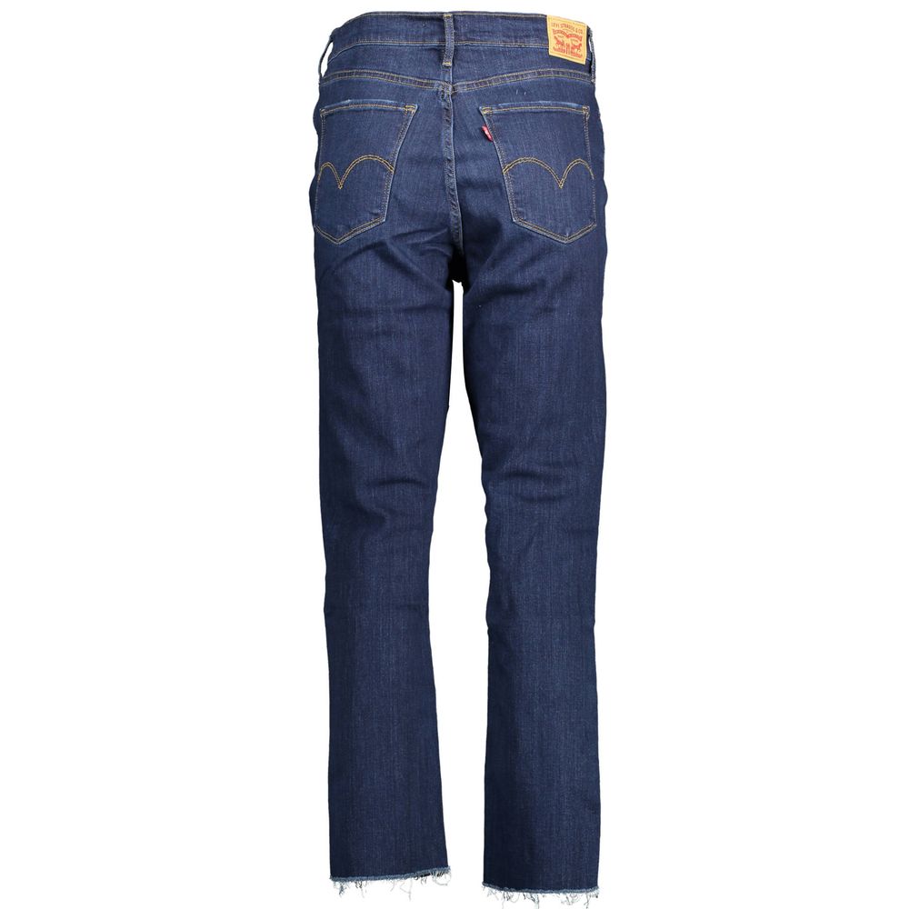 Levi's – Blaue Jeans und Hose aus Baumwolle