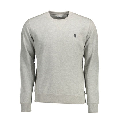 US POLO ASSN. Grauer Baumwollpullover