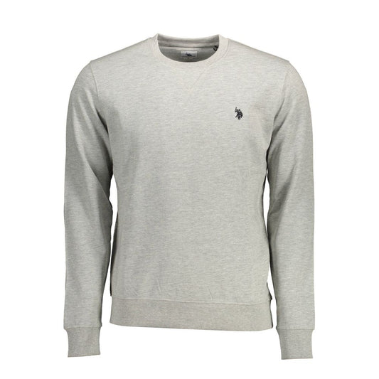 US POLO ASSN. Grauer Baumwollpullover