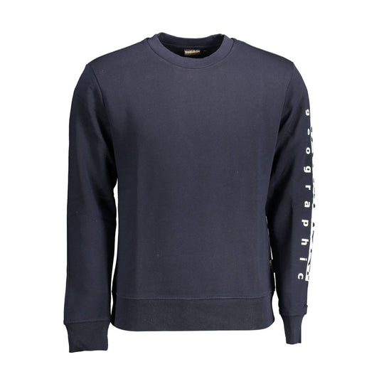 Blauer Baumwollpullover von Napapijri