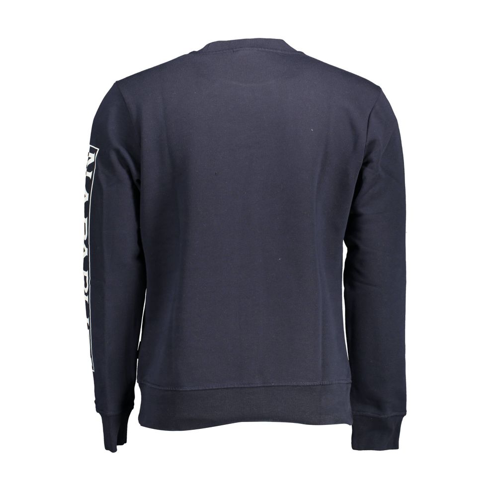 Blauer Baumwollpullover von Napapijri