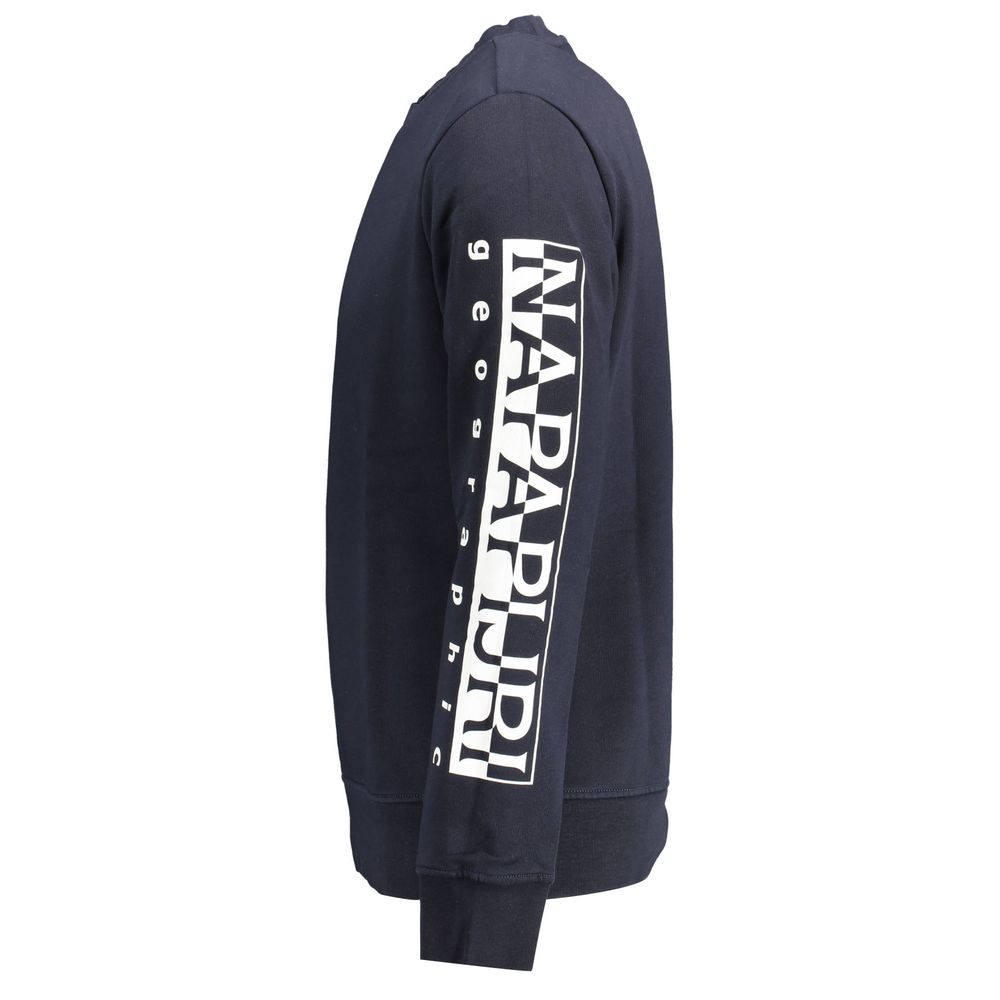 Blauer Baumwollpullover von Napapijri