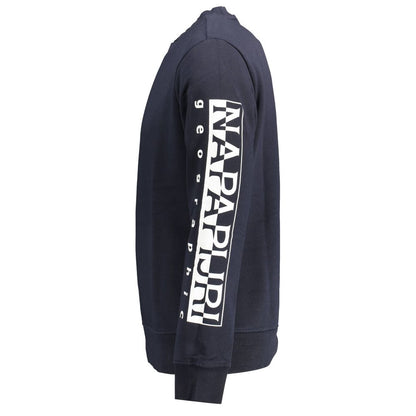Blauer Baumwollpullover von Napapijri