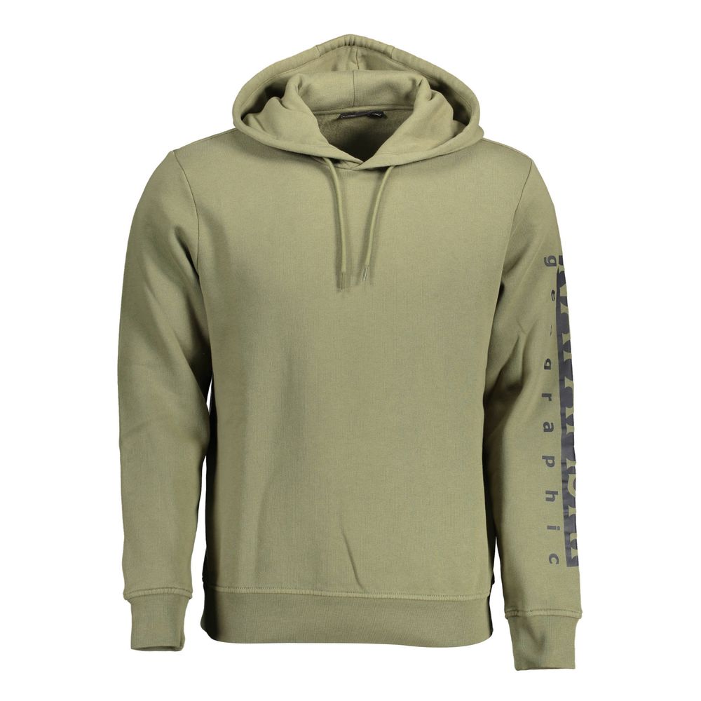 Grüner Baumwollpullover von Napapijri