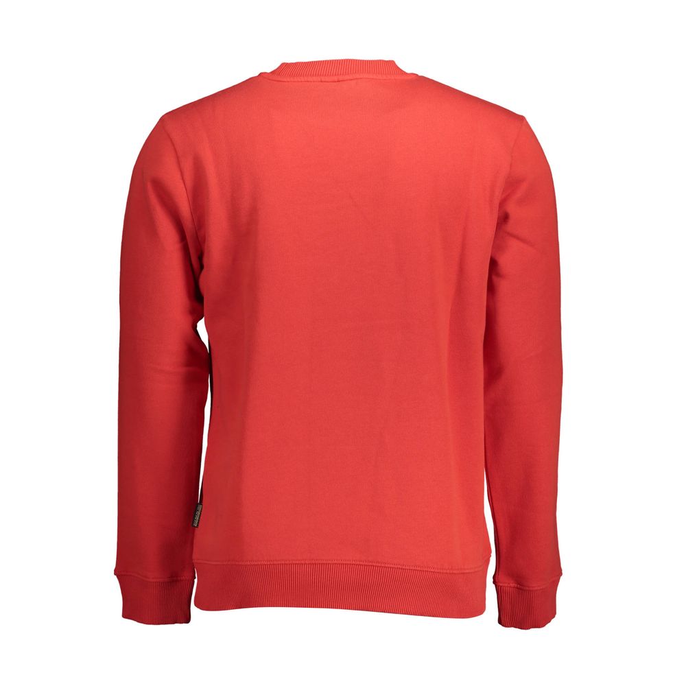 Napapijri Roter Baumwollpullover