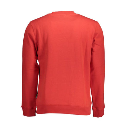 Napapijri Roter Baumwollpullover