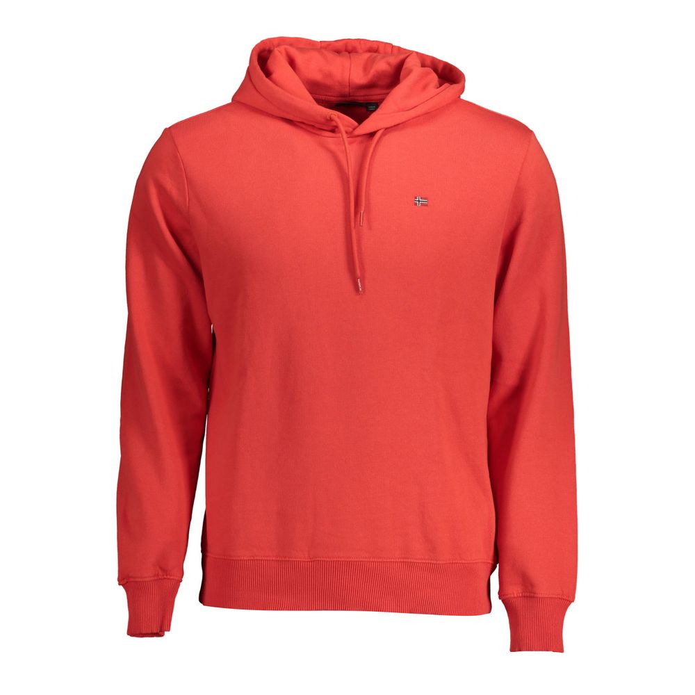 Napapijri Roter Baumwollpullover