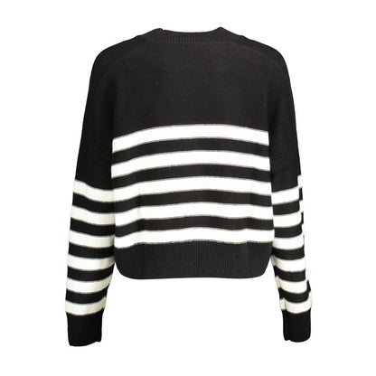 Desigual Schwarzer Baumwollpullover