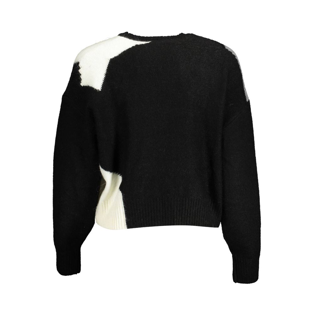 Desigual Schwarzer Polyesterpullover