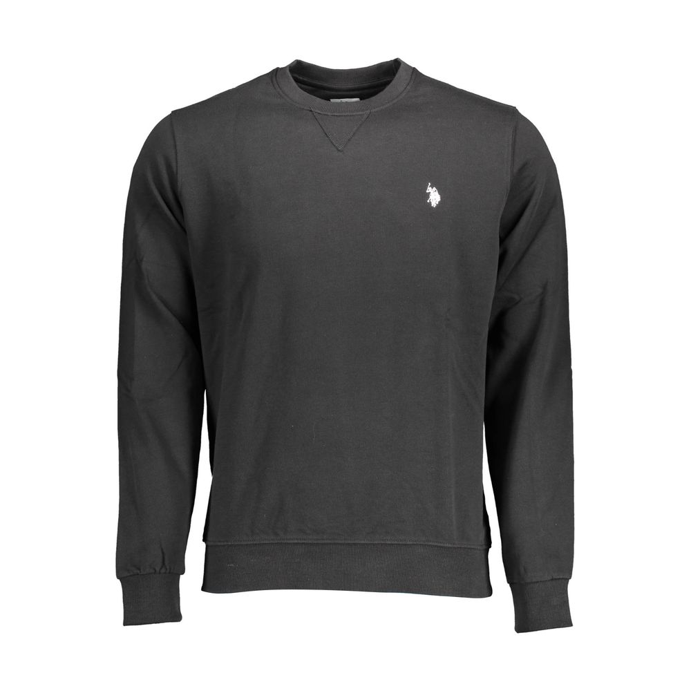 US POLO ASSN. Schwarzer Baumwollpullover
