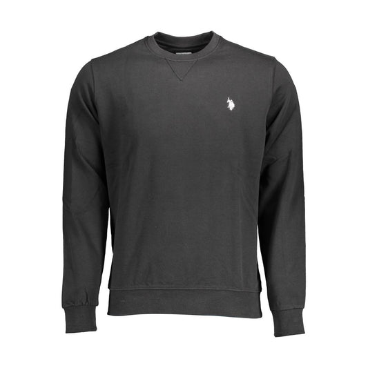 US POLO ASSN. Schwarzer Baumwollpullover