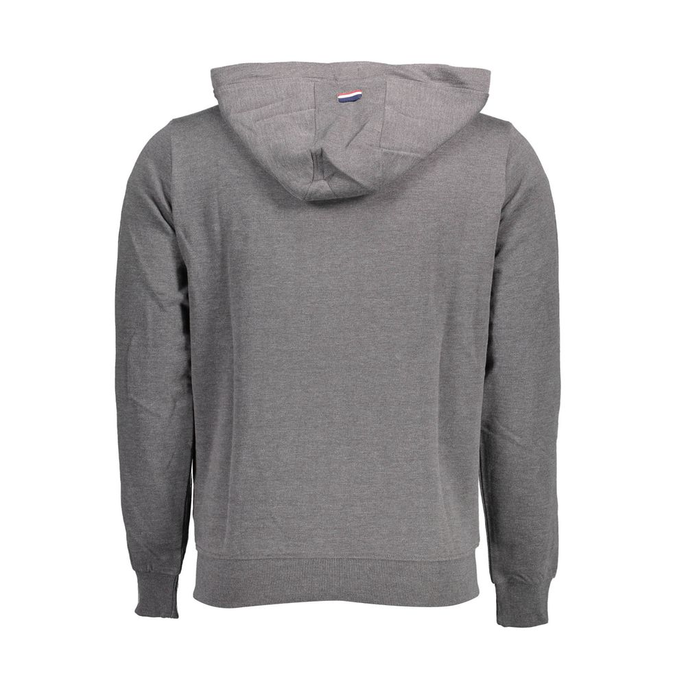 US POLO ASSN. Grauer Baumwollpullover