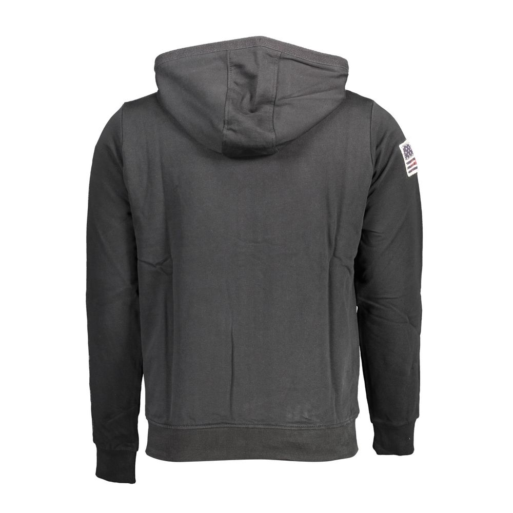US POLO ASSN. Schwarzer Baumwollpullover