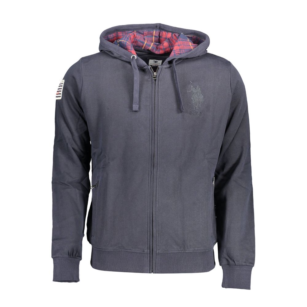 US POLO ASSN. Blauer Baumwollpullover