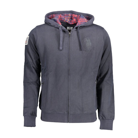 US POLO ASSN. Blauer Baumwollpullover