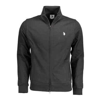 US POLO ASSN. Schwarzer Baumwollpullover