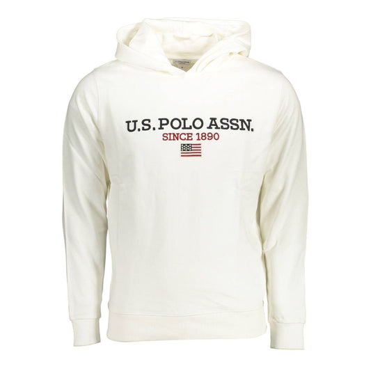 US POLO ASSN. Weißer Baumwollpullover