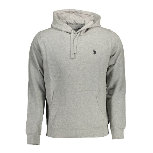 US POLO ASSN. Grauer Baumwollpullover