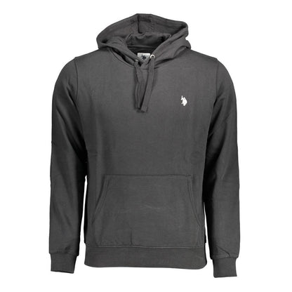 US POLO ASSN. Schwarzer Baumwollpullover