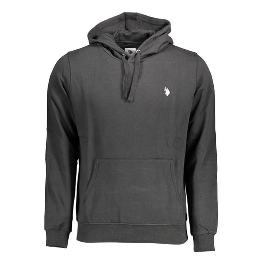 US POLO ASSN. Schwarzer Baumwollpullover