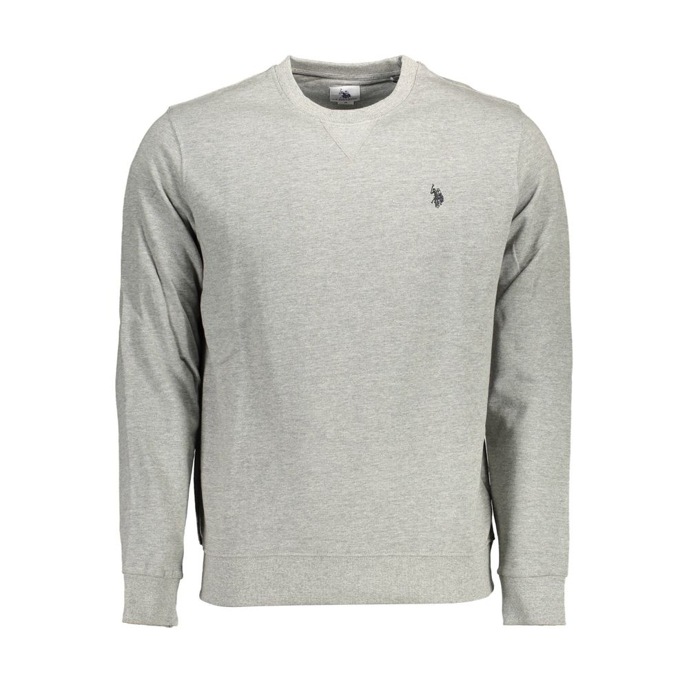 US POLO ASSN. Grauer Baumwollpullover