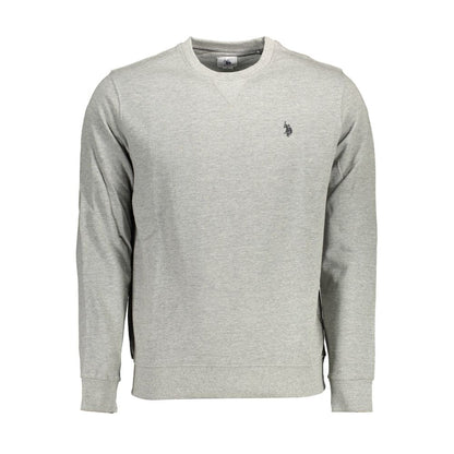 US POLO ASSN. Grauer Baumwollpullover