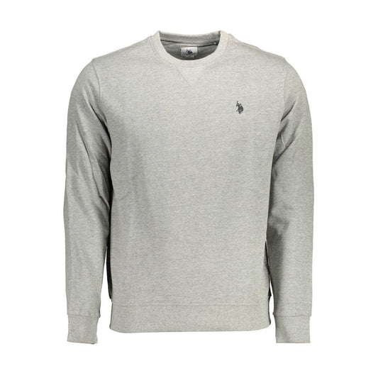 US POLO ASSN. Grauer Baumwollpullover