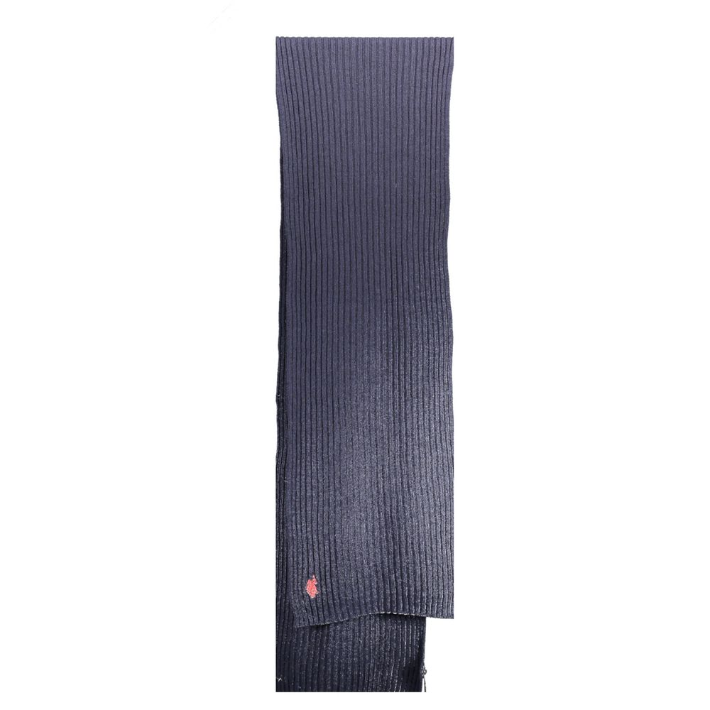 US POLO ASSN. Blauer Wollschal