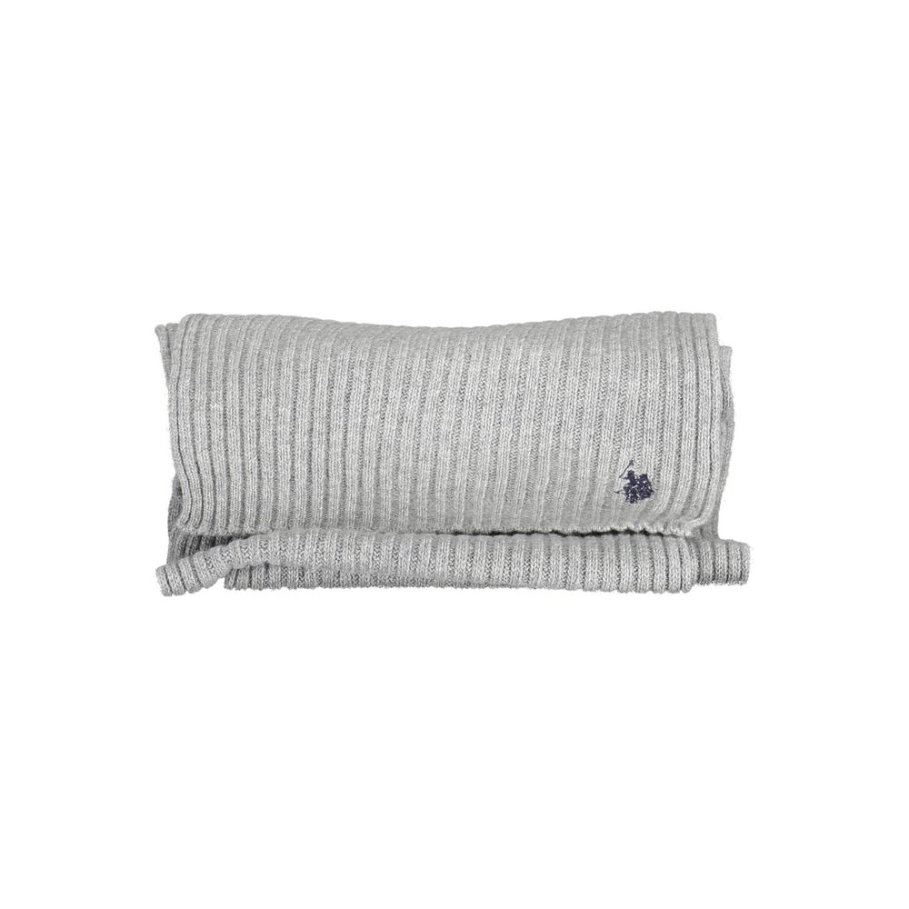 US POLO ASSN. Grauer Wollschal