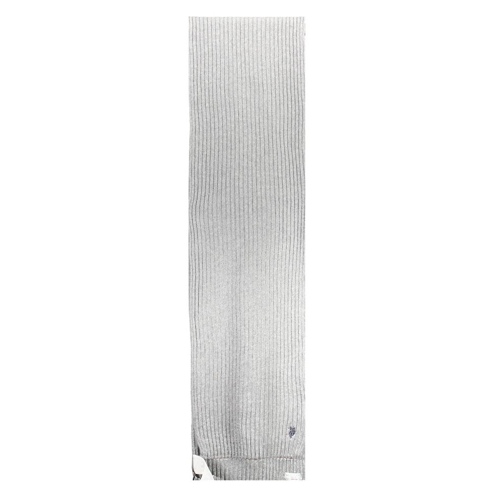 US POLO ASSN. Grauer Wollschal