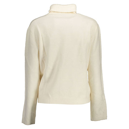 US POLO ASSN. Weißer Nylonpullover