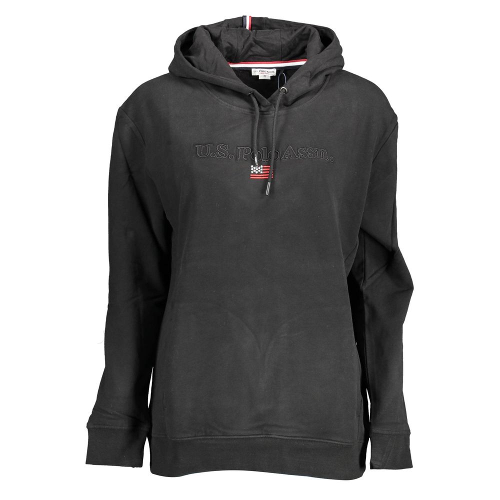 US POLO ASSN. Schwarzer Baumwollpullover