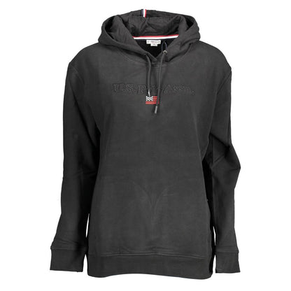 US POLO ASSN. Schwarzer Baumwollpullover