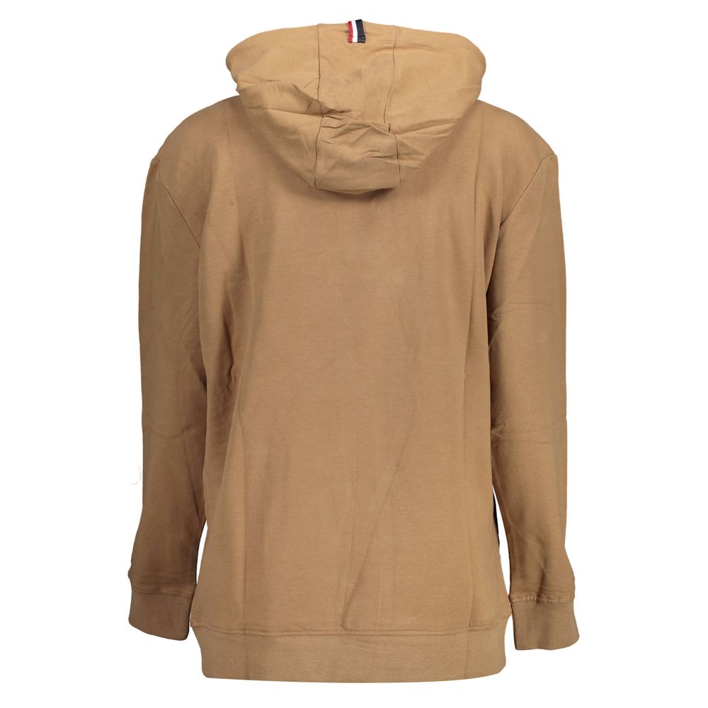 US POLO ASSN. Brauner Baumwollpullover