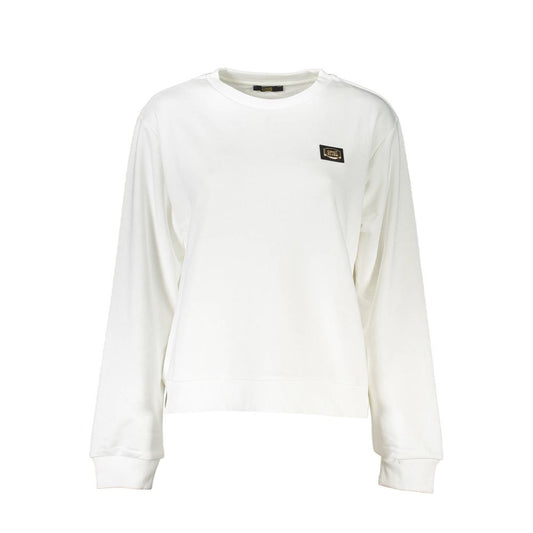 Weißer Baumwollpullover von Cavalli Class