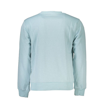 Blauer Baumwollpullover der Cavalli Class