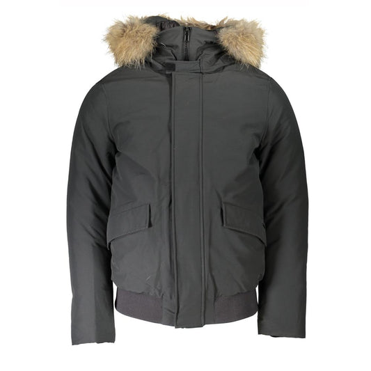 Graue Baumwolljacke von Woolrich