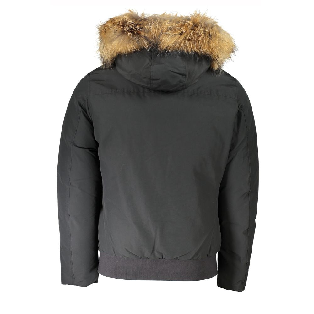 Graue Baumwolljacke von Woolrich