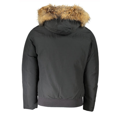 Graue Baumwolljacke von Woolrich