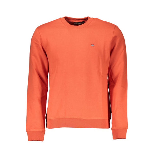 Napapijri Roter Baumwollpullover