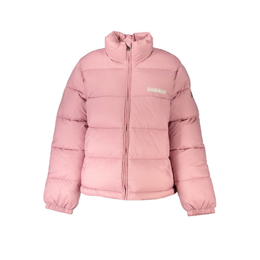 Napapijri Rosa Polyamid Jacken &amp; Mäntel