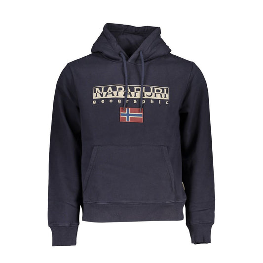 Blauer Baumwollpullover von Napapijri
