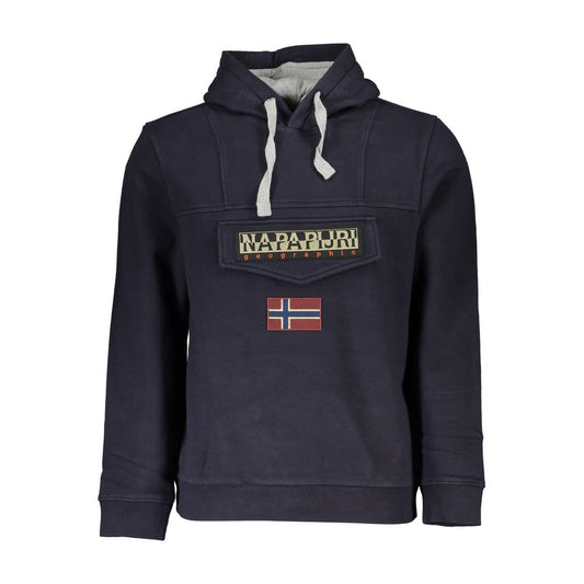 Blauer Baumwollpullover von Napapijri