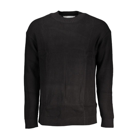 Calvin Klein – Schwarzer Baumwollpullover