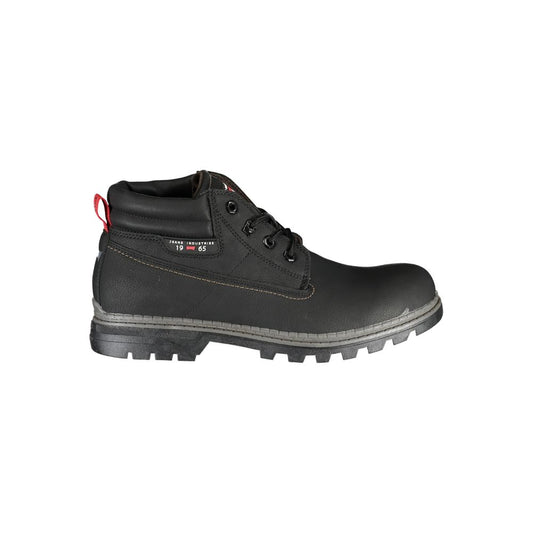 Carrera Schwarzer Polyesterstiefel