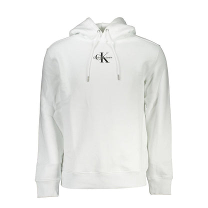 Calvin Klein – Weißer Baumwollpullover