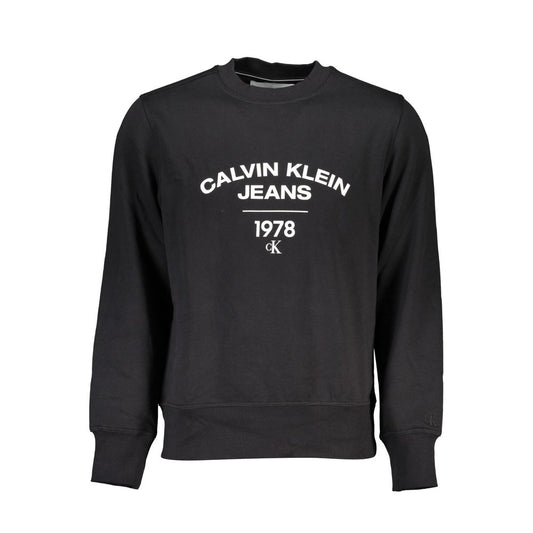 Calvin Klein – Schwarzer Baumwollpullover