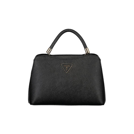 Guess Jeans – Schwarze Polyethylen-Handtasche