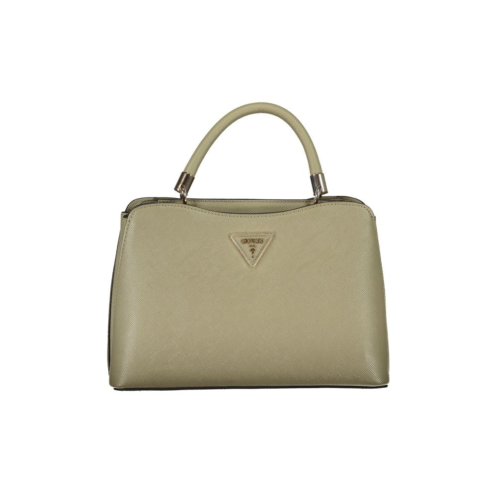 Guess Jeans – Grüne Polyethylen-Handtasche