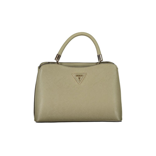 Guess Jeans – Grüne Polyethylen-Handtasche